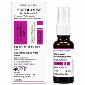 Thuốc Thôi Miên Scobonamin Hydrobromide 0.4mg ( Dạng Xịt )