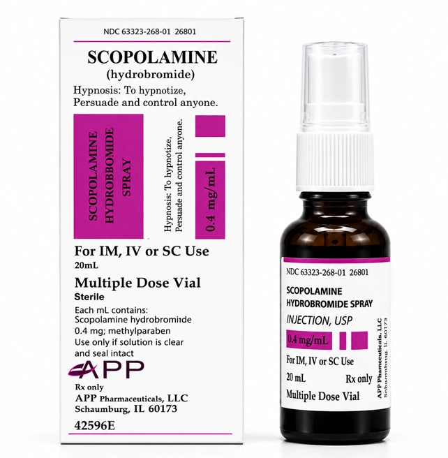 Thuốc Thôi Miên Scobonamin Hydrobromide 0.4mg ( Dạng Xịt )